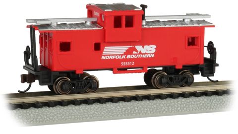 Bachmann Norfolk Southern #X501 36ft Wide Vision Caboose, N Scale