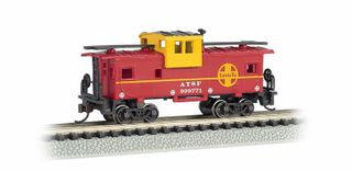 Bachmann Rs Santa Fe #999771 36ft Wide Vision Caboose, N Scale