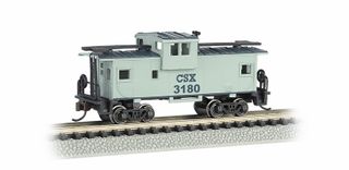 Bachmann CSX #3180 36ft Wide Vision Caboose, N Scale