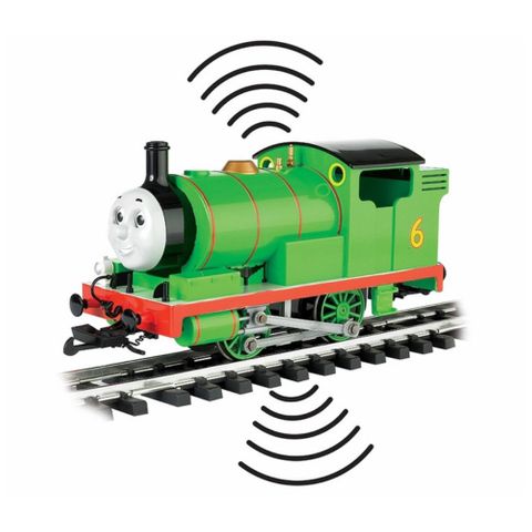 Bachmann Percy The Small Engine w/MovingEyes, DCC Sound, G Scale