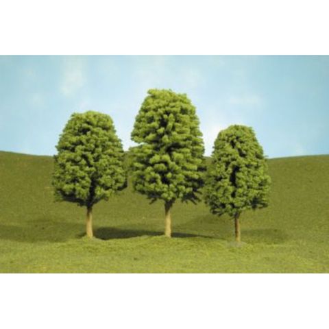 Bachmann 5½"- 6½" Deciduous Trees, 2/pack. O Scale