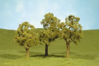 Bachmann 5½" Elm Trees, 2/pack. O Scale