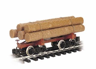 Bachmann Skeleton Log Car w/Logs, G Scale