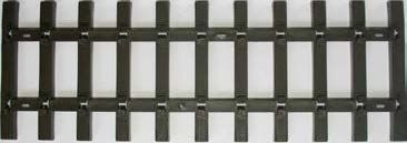 Bachmann Straight Track Ties 50 pcs/box,G Scale