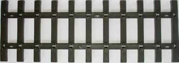 Bachmann Straight Track Ties 50 pcs/box,G Scale