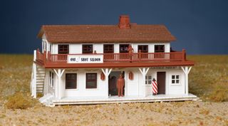 Bachmann Saloon & Barber Shop Classic Kits, HO Scale