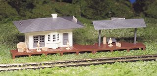 Bachmann Suburban Station Classic Kits,HO Scale