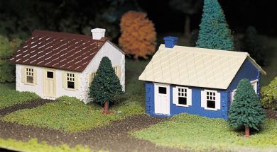 Bachmann Cape Cod Houses, 2pcs, O Scale