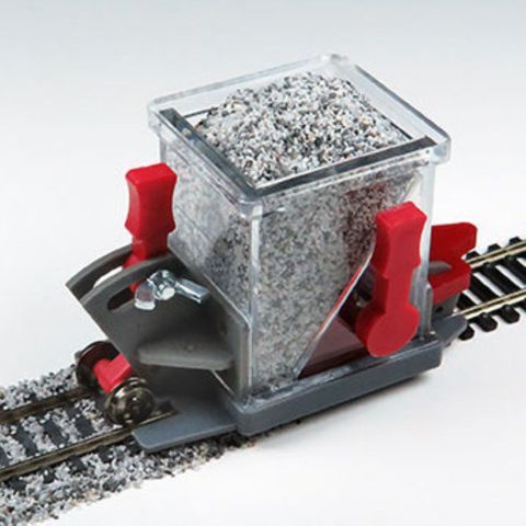 Bachmann Ballast Spreader with Shutoff &Height Adjustment, HO Scale