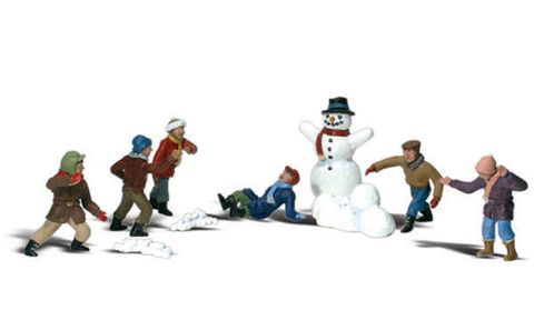 Woodland Scenics Ho Snowball Fight