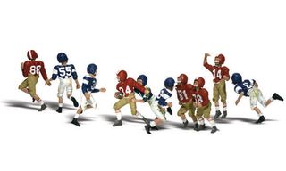 Woodland Scenics Youth Football Players,HO Scale