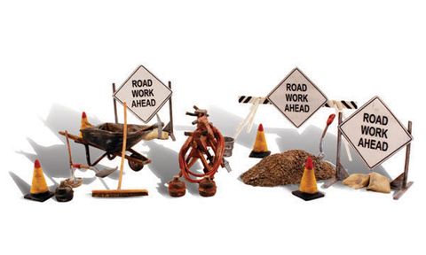 Woodland Scenics O Scale Road Crew Details