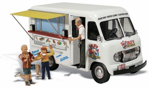 Woodland Scenics Ho Ike's Ice Cream Truck