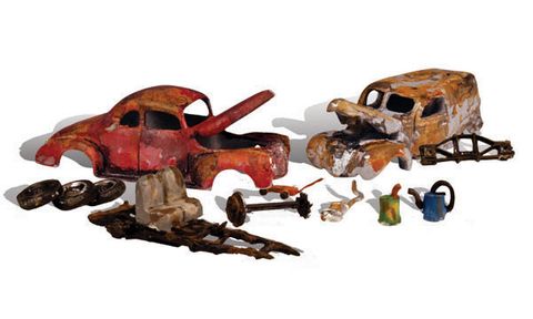 Woodland Scenics Ho Junk Cars *