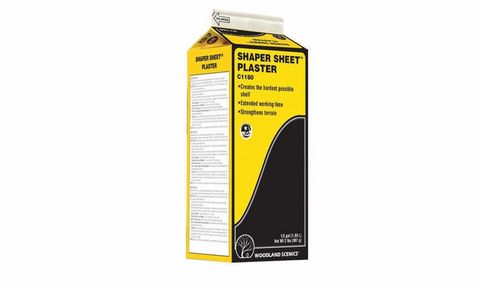 Woodland Scenics Shaper Sheet Plaster 1/2Gal