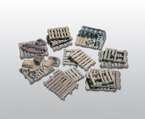 Woodland Scenics 15 Assorted Skids Sc Details *