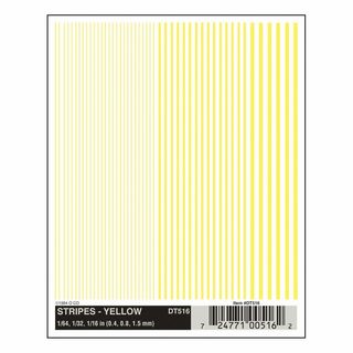Woodland Scenics Stripes - Yellow