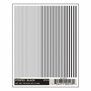 Woodland Scenics Stripes - Black