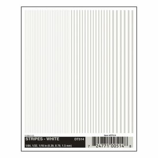 Woodland Scenics Stripes - White