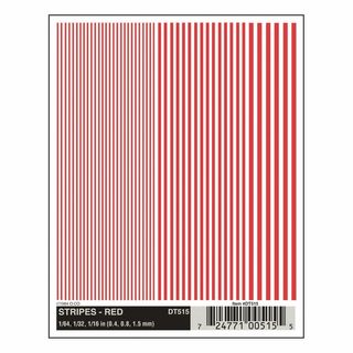 Woodland Scenics Stripes - Red
