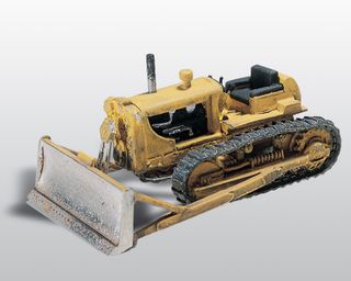 Woodland Scenics Bulldozer Cat D7 Tractor Sd  *