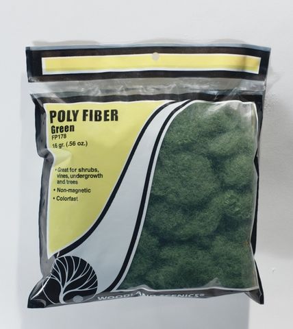 Woodland Scenics Poly Fiber - Green