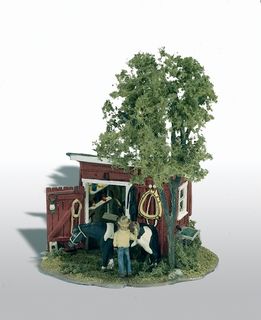 Woodland Scenics The Tack Shed Mini-Scene *