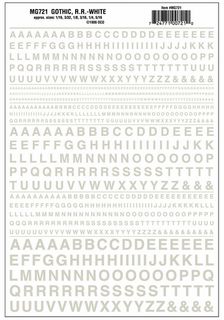 Woodland Scenics Gothic Rr White Dt