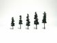 Woodland Scenics 2 1/2In - 4In Rm Real Pine 5/Pk