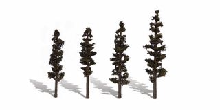 Woodland Scenics 4In - 6In Standing Timber 4/Pk
