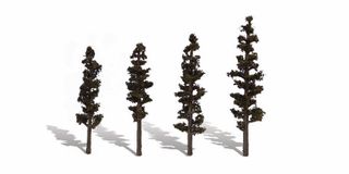 Woodland Scenics 4In - 6In Standing Timber 4/Pk