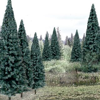 Woodland Scenics 4In- 6In Rm Real Blue Spruce 13/Pk *