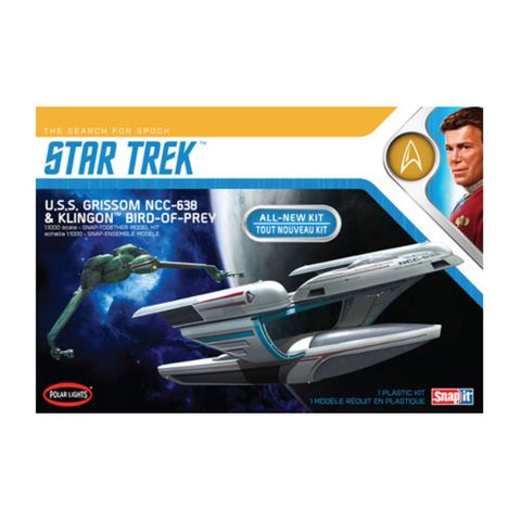 Polar Lights 1:1000 Star Trek U.S.S. Grissom/Klingon *K