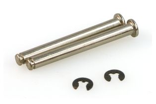 HBX Fr. Lower Arm Outside Hinge Pin+E-Clip(2