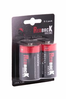 Redback Battery D Alkaline Battery 1.5V(2Pc)