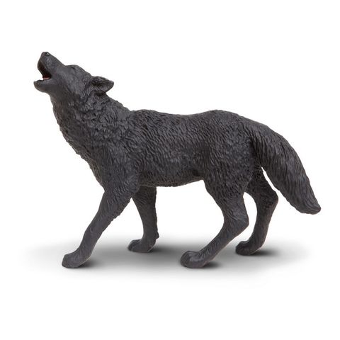 Safari Ltd Black Wolf North American Wildlife