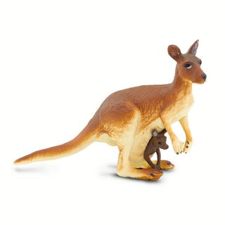 Safari Ltd Kangaroo With Baby Wild Safari Wildlife