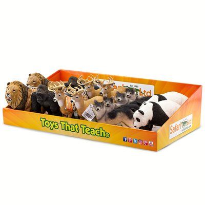 Safari Ltd Pop Display Toy Figure Box
