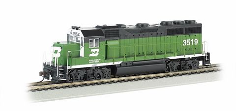 Bachmann Burlington Northern #3519 GP40Diesel Loco, DCC Ready, HO