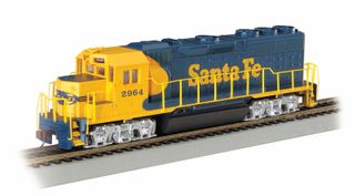 Bachmann Santa Fe #2964 GP40 Diesel Loco, DCC Ready, HO Scale