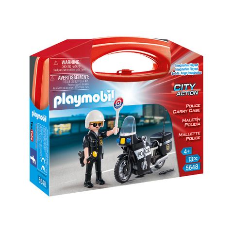 Playmobil Police Carry Case