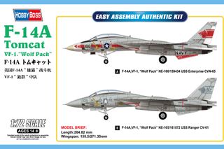 Hobbyboss 1:72 F-14A Tomcat