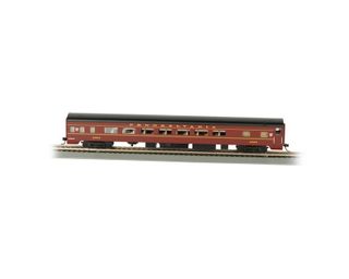 Bachmann PRR Smooth Side Coach W/LightedInterior, HO Scale