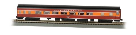 Bachmann Southern Pacific Daylight Smooth Side Coach w/Lit Interior HO