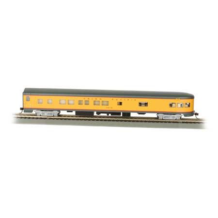 Bachmann Union Pacific Smooth Side Observation Car, Lit Int.  HO Scale