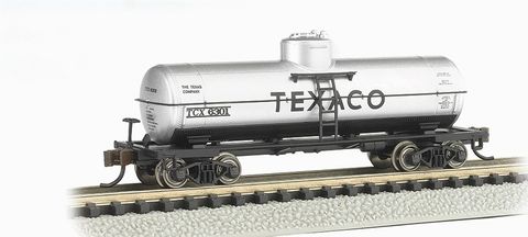 Bachmann Texaco #6301 ACF 36.5' 10K Gal.1-Dome Tank Car. N Scale