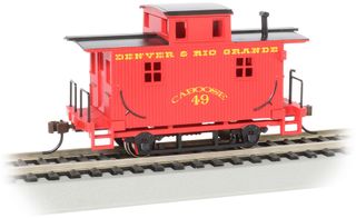 Bachmann Denver & Rio Grande Western #494-Wheel Wood Bobber Cab. HO