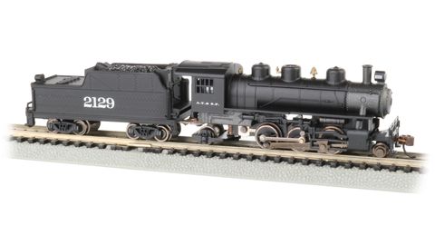Bachmann Santa Fe #2129 Prairie 2-6-2 Loco & Tender, N Scale