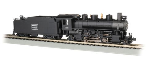 Bachmann Boston & Maine #1501 2-6-2 LocoPrairie, HO Scale