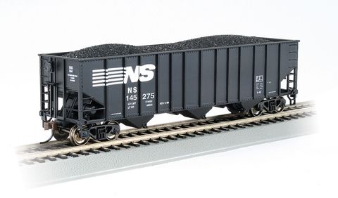 Bachmann Norfolk Southern #145275 3-Bay100 Ton Open Hopper. HO Scale